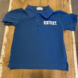 Blue Kentucky Wildcats Polo collared shirt 24m 24 months Baby Boy Girl UK